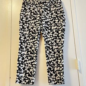 Banana Republic Floral Hampton Pant